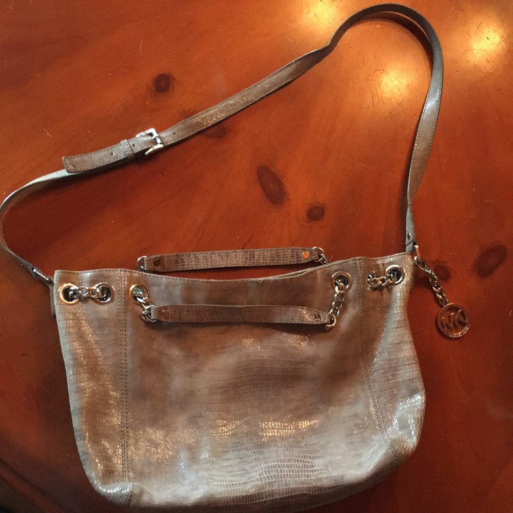 Michael Kors Grey leather bag